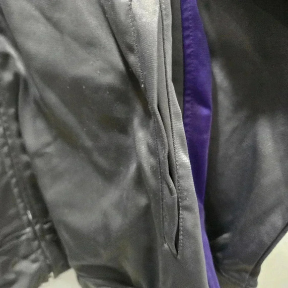 Minnesota Vikings Full Zip Track Jacket 3X Embroidered Logos Majestic NFL - Picture 5 of 8